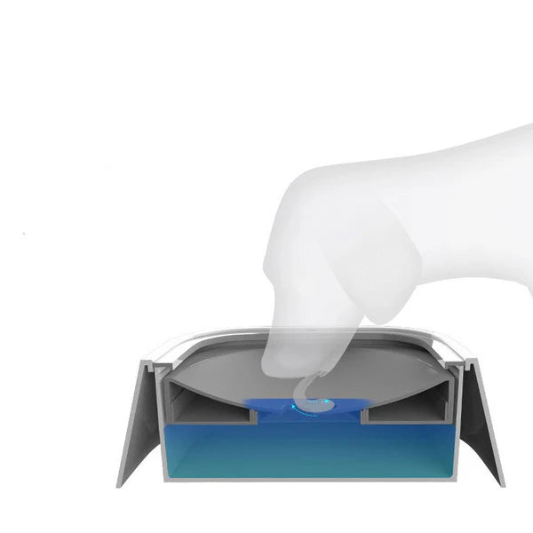 NO-SPILL WATER BOWL